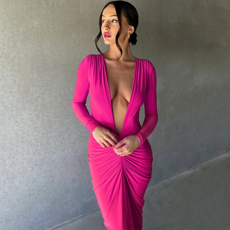 Fashion V-neck Dress