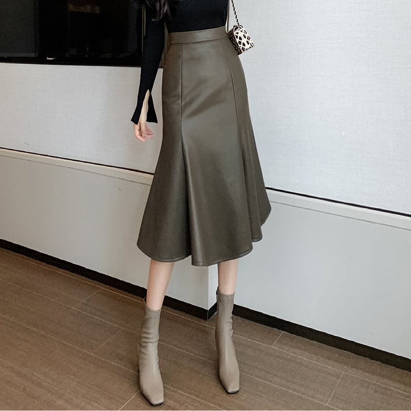Fishtail Spandex Skirt Details