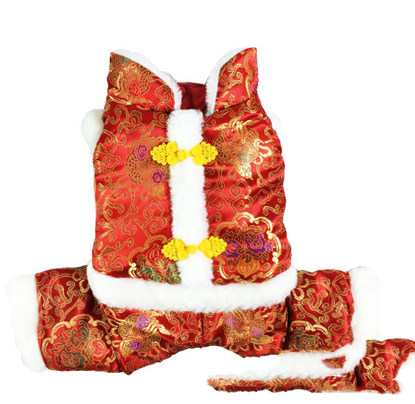 New Year's Tang Suit Four-legged Clothes
