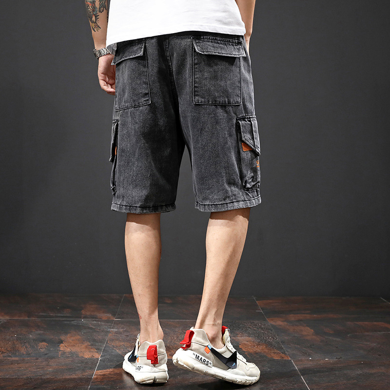 Multi-pocket Cropped Pants
