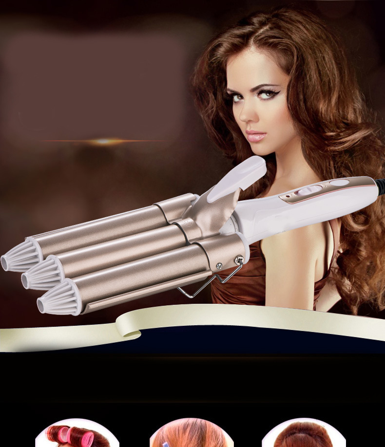 Ceramic Glaze Curling Iron Image 3