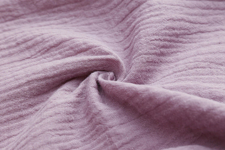 Ruffle Cotton Linen T-shirt White