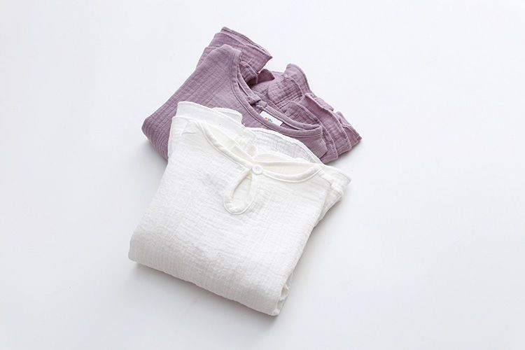 Ruffle Cotton Linen T-shirt Green