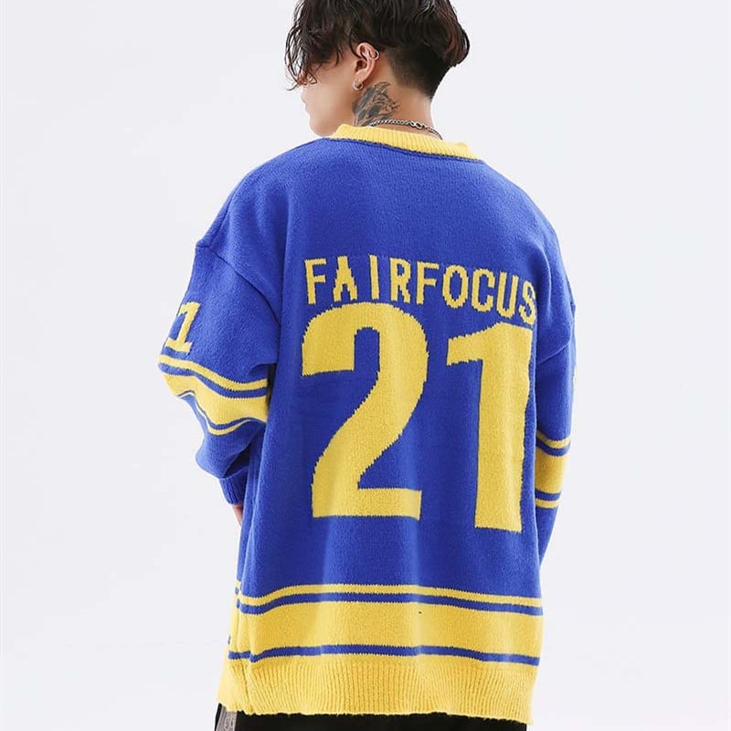 Alphanumeric Jacquard Jumper - Image 3