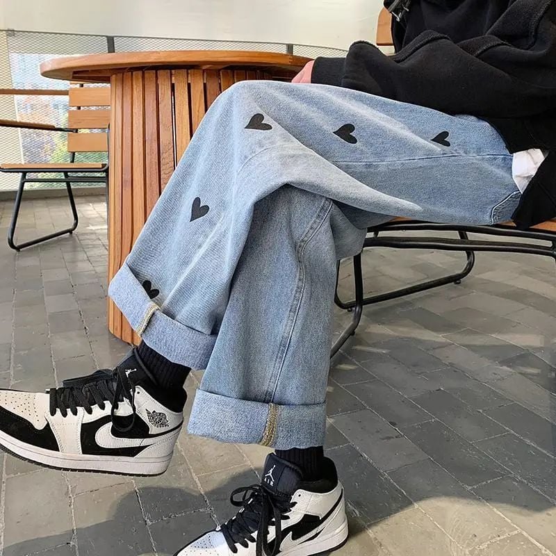 Women's Loose Straight Love Pants 2