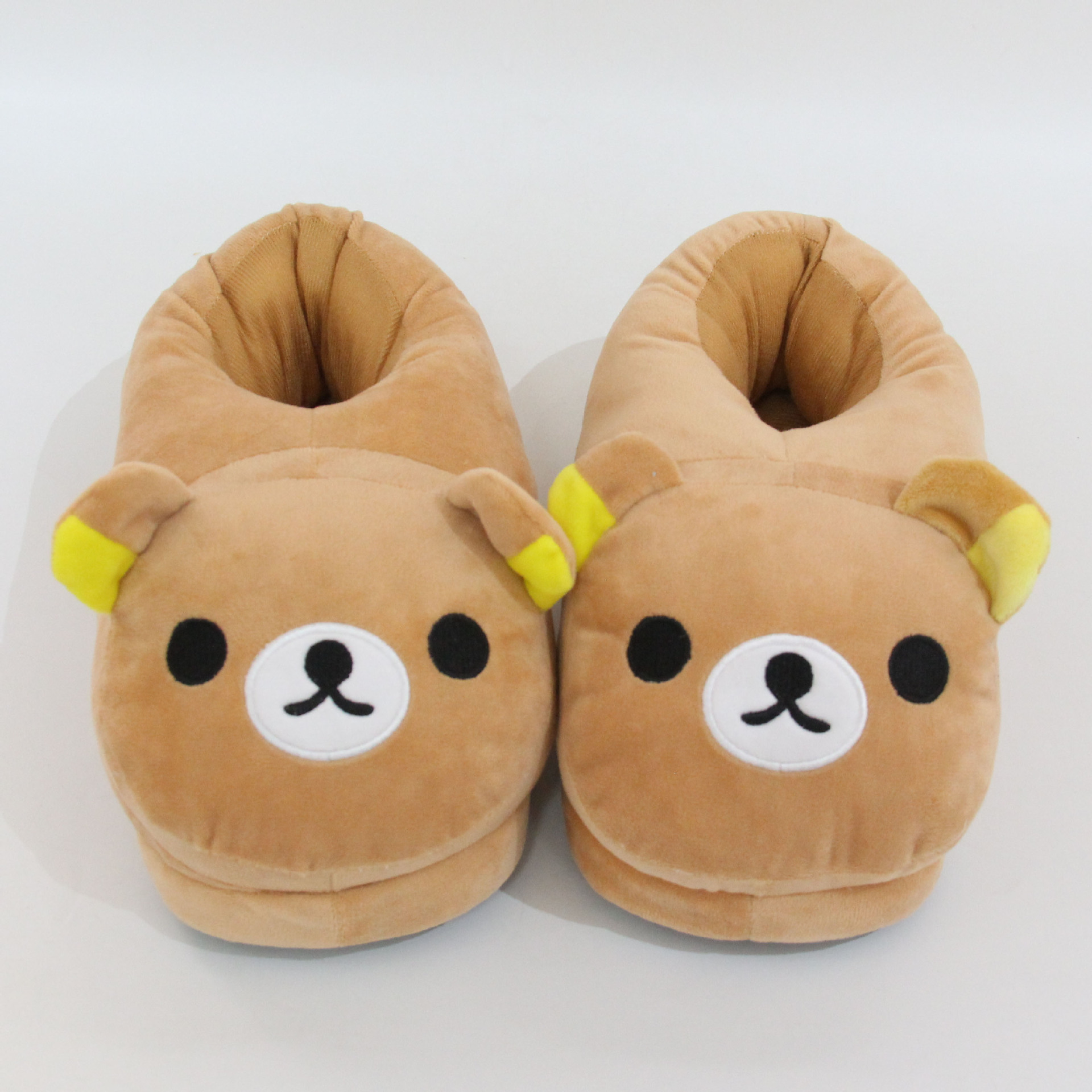 Full Heel Wrap Home Indoor Couple Female Thermal Cotton Slippers 1
