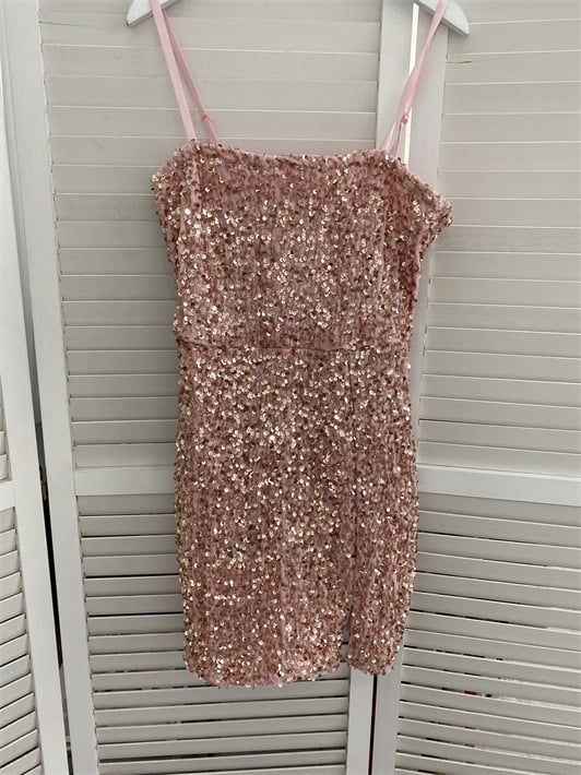 Halter Sequins Dress - Image 4