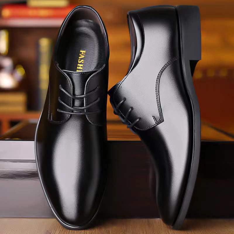 Top View of Leather Shoes
