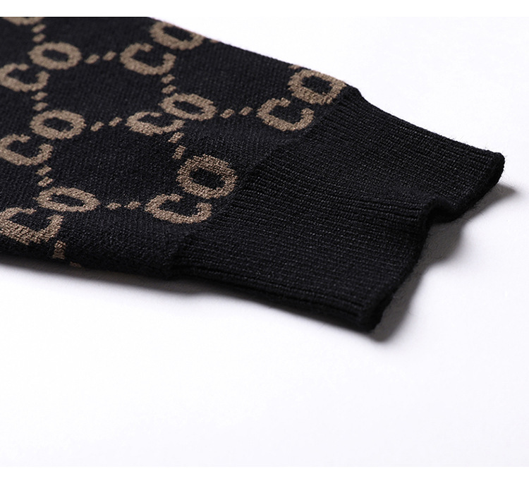 Men's Knitted Cardigan Coat Image 2