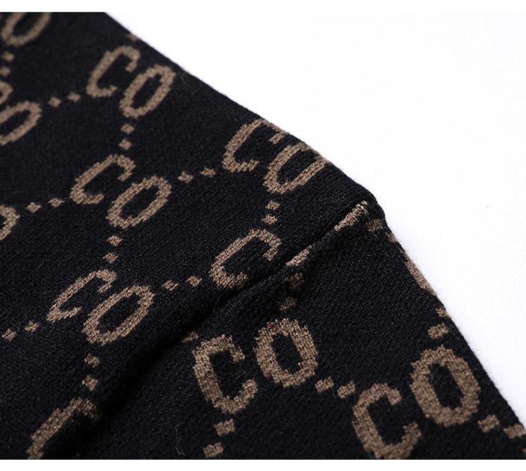 Men's Knitted Cardigan Coat Image 3