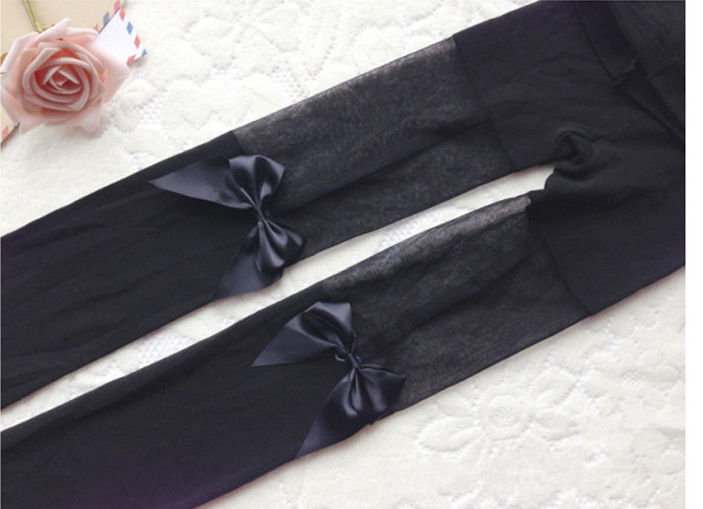 Black Thigh-high Stockings