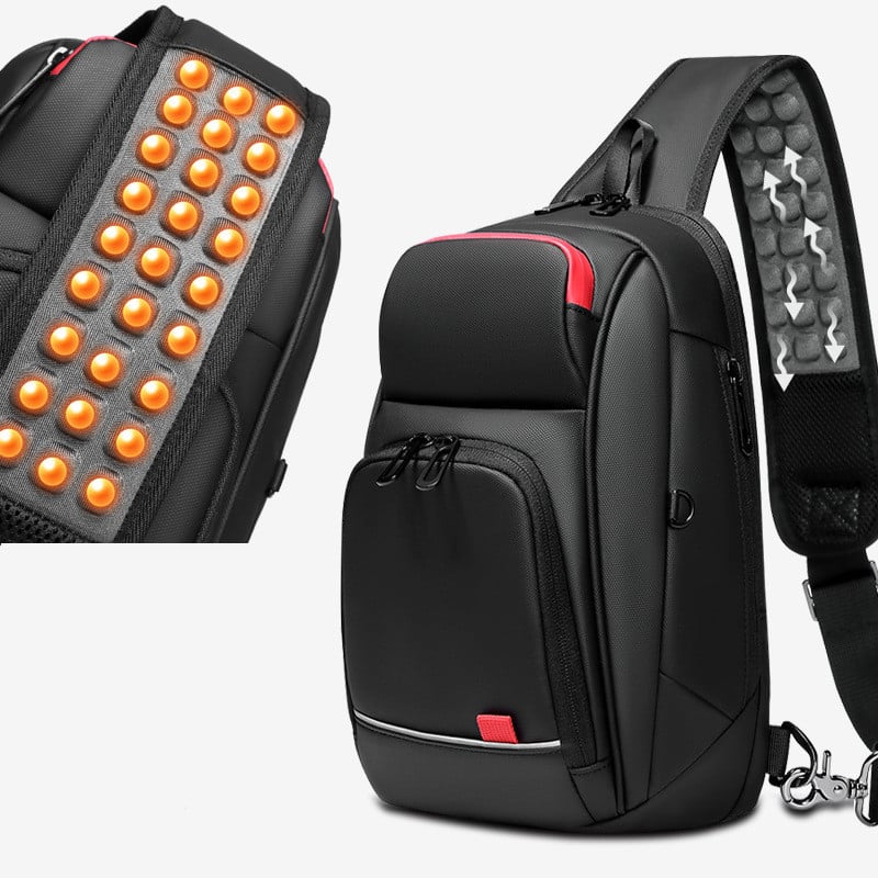Men's Shoulder Messenger Bag Details