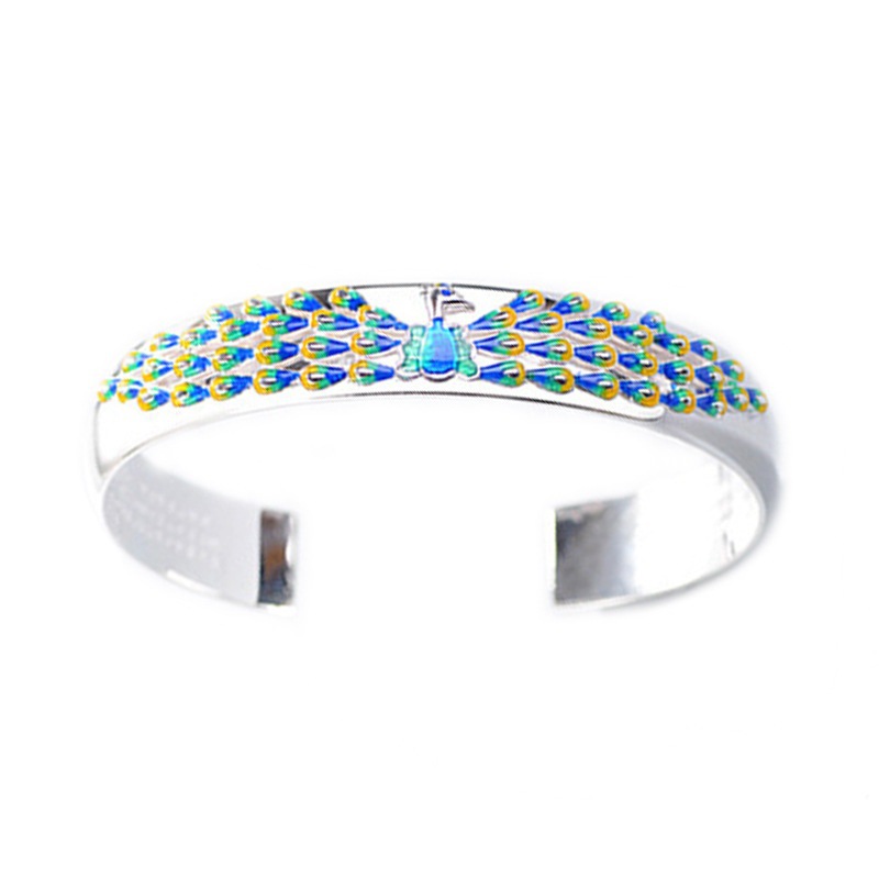 Peacock Six-character Mantra Bracelet Image 2