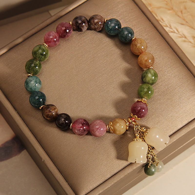 Natural Color Tourmaline Bracelet Image 3