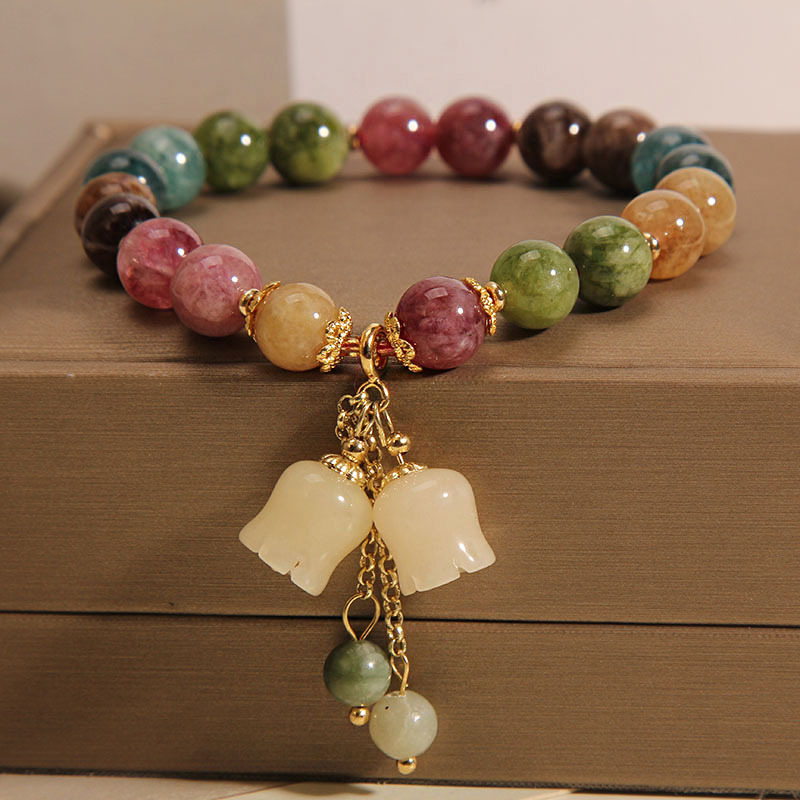 Natural Color Tourmaline Bracelet Image 5