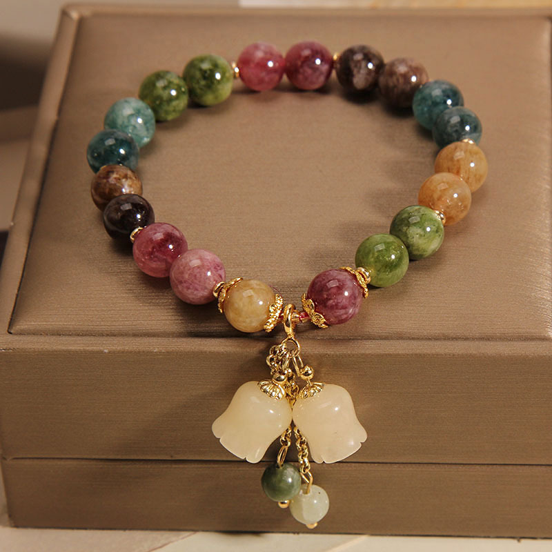 Natural Color Tourmaline Bracelet Image 4