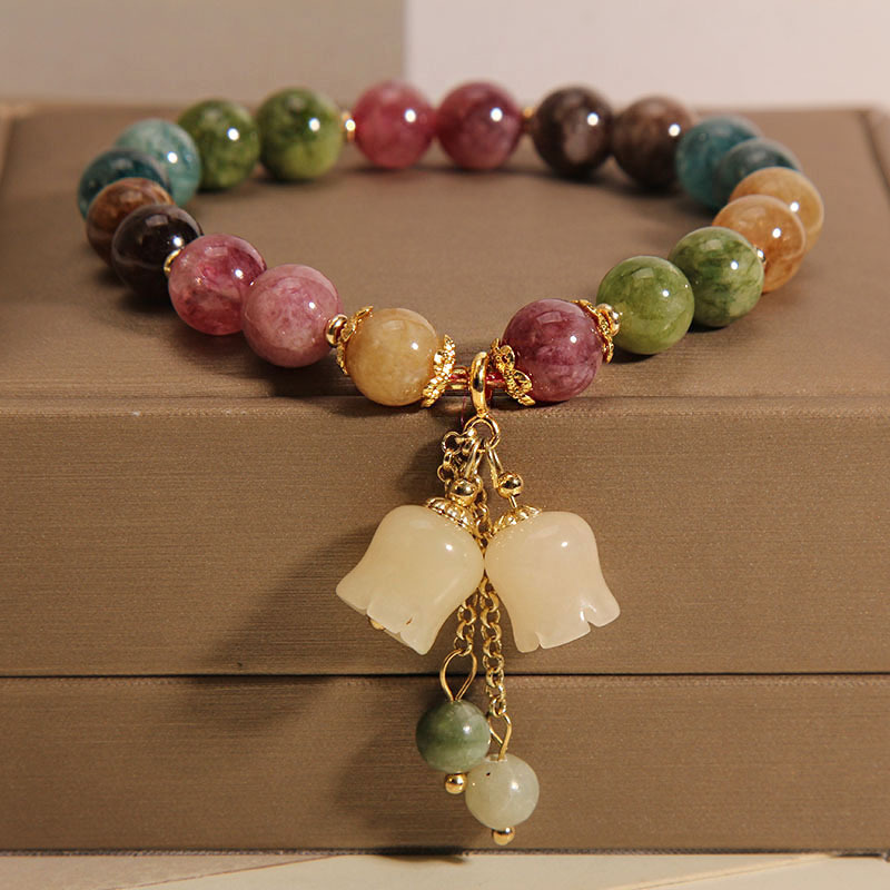 Natural Color Tourmaline Bracelet Image 1