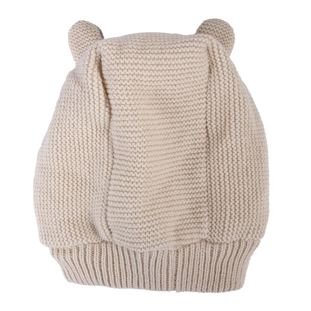 Knitted Rabbit Ear Pet Hat