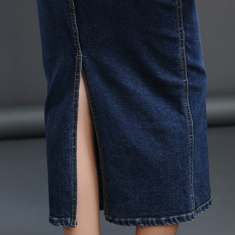 Women's Denim Skirt Image 4