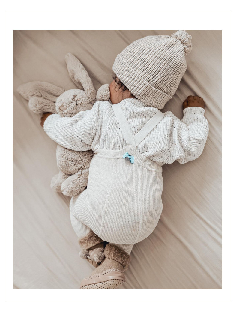 Beige Knitted Sweater