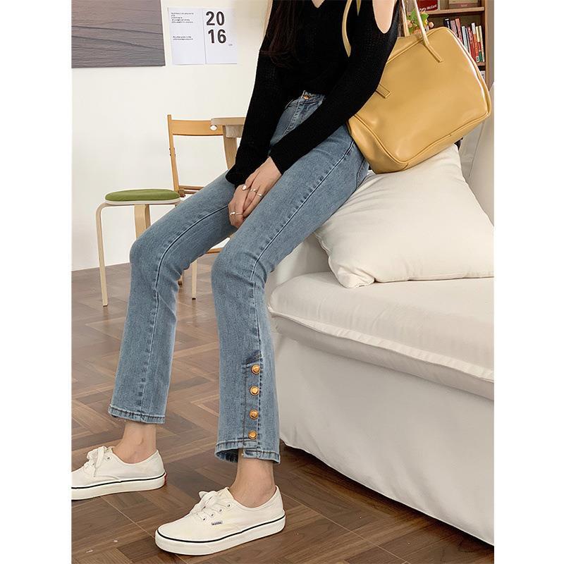 High Waist Slimming Retro Jeans - Image 7