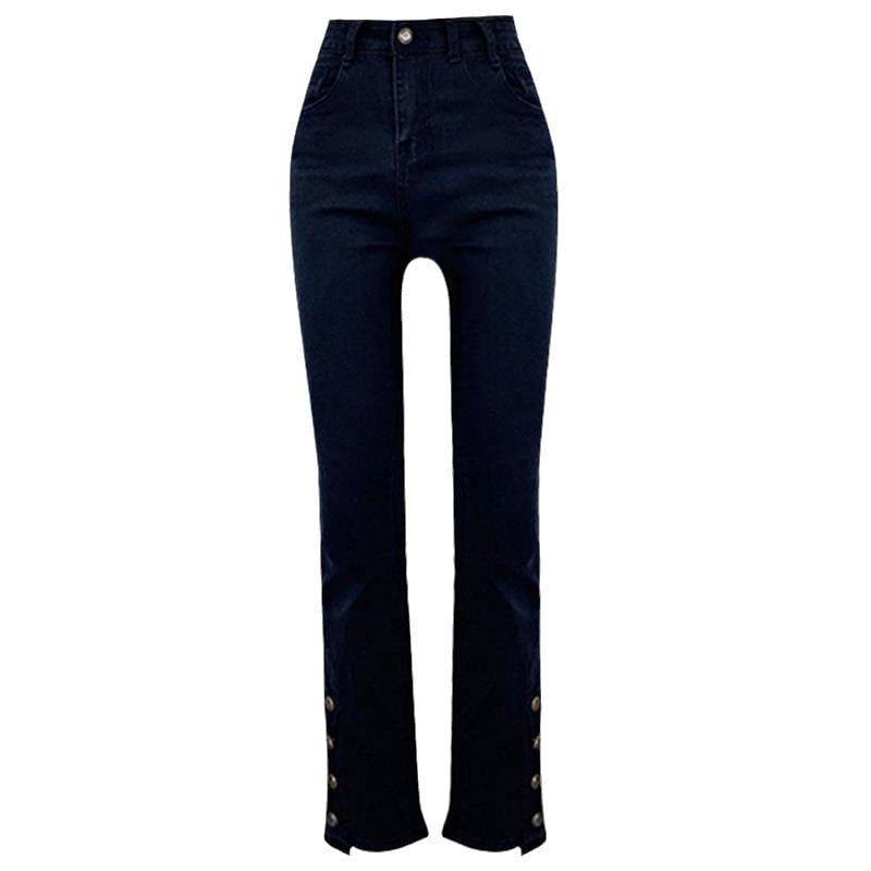 High Waist Slimming Retro Jeans - Image 8