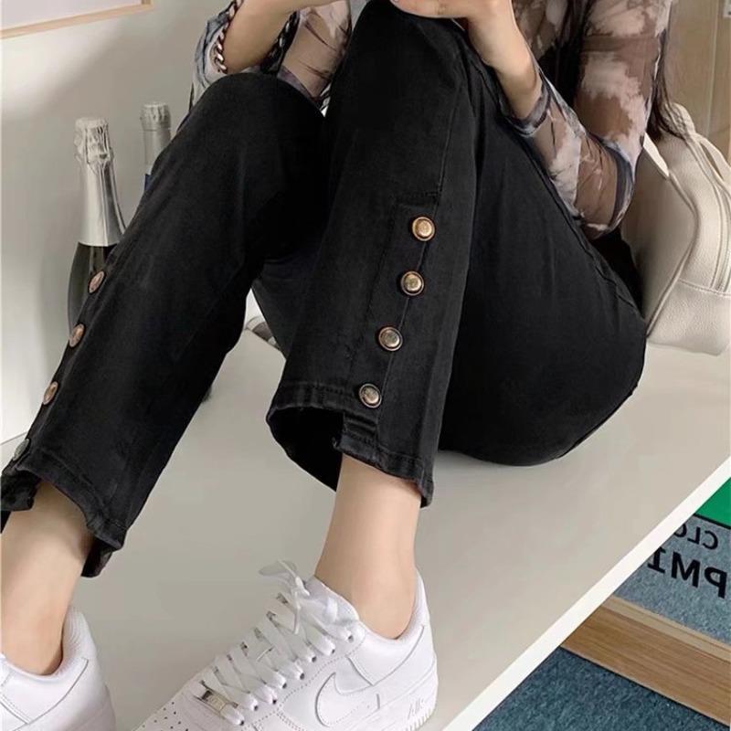 High Waist Slimming Retro Jeans - Image 4