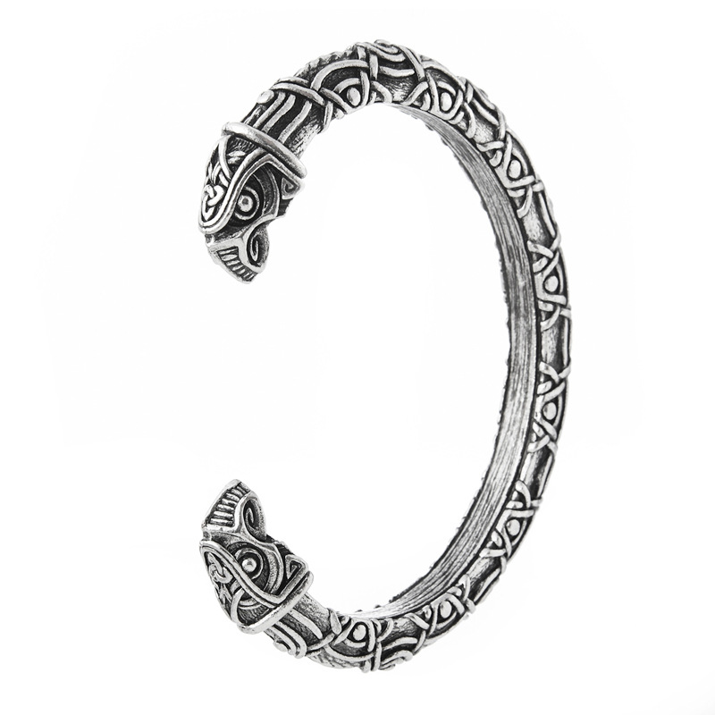 Viking Aoding Crow Head Bracelet Image 6