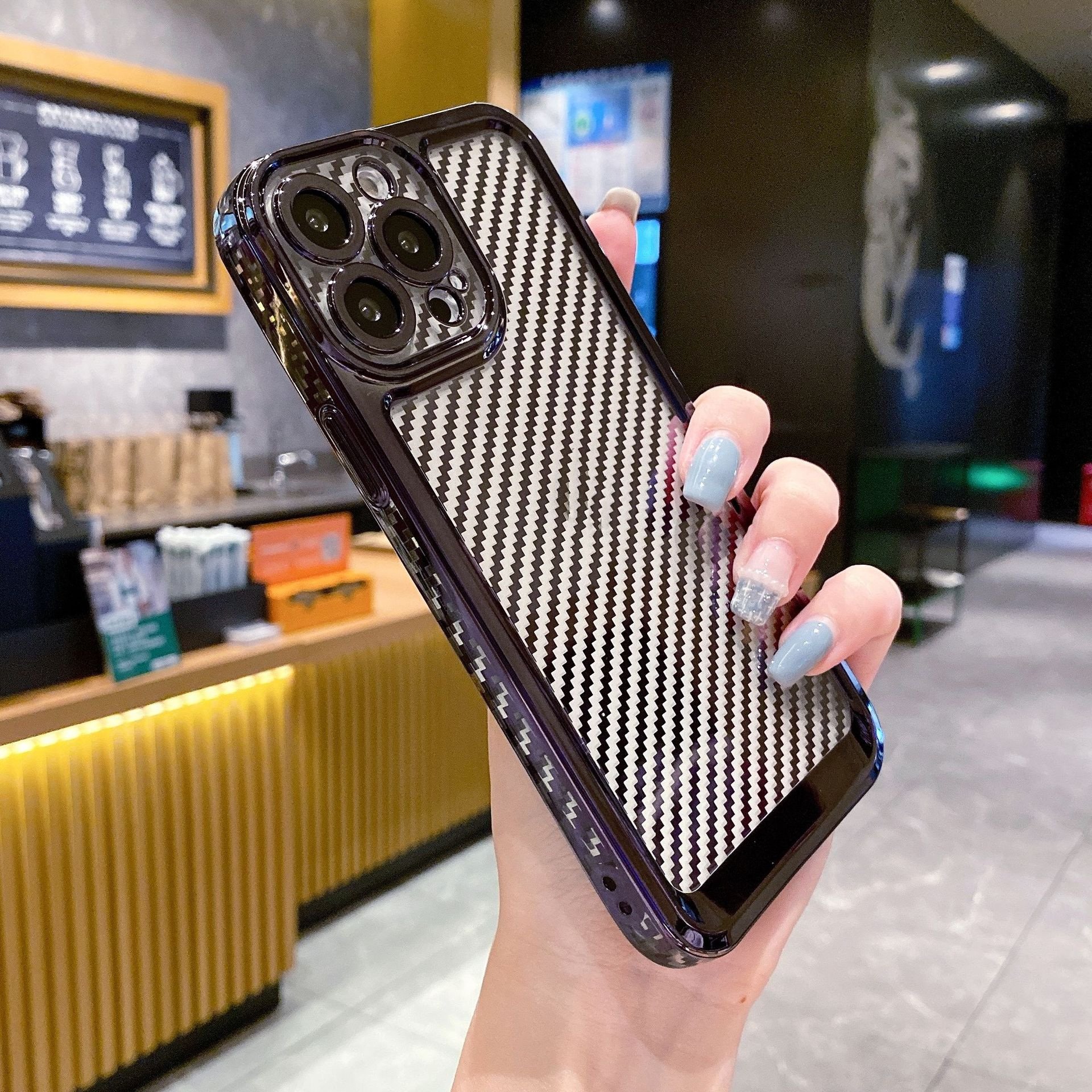 Electroplated Phone Case - Back View