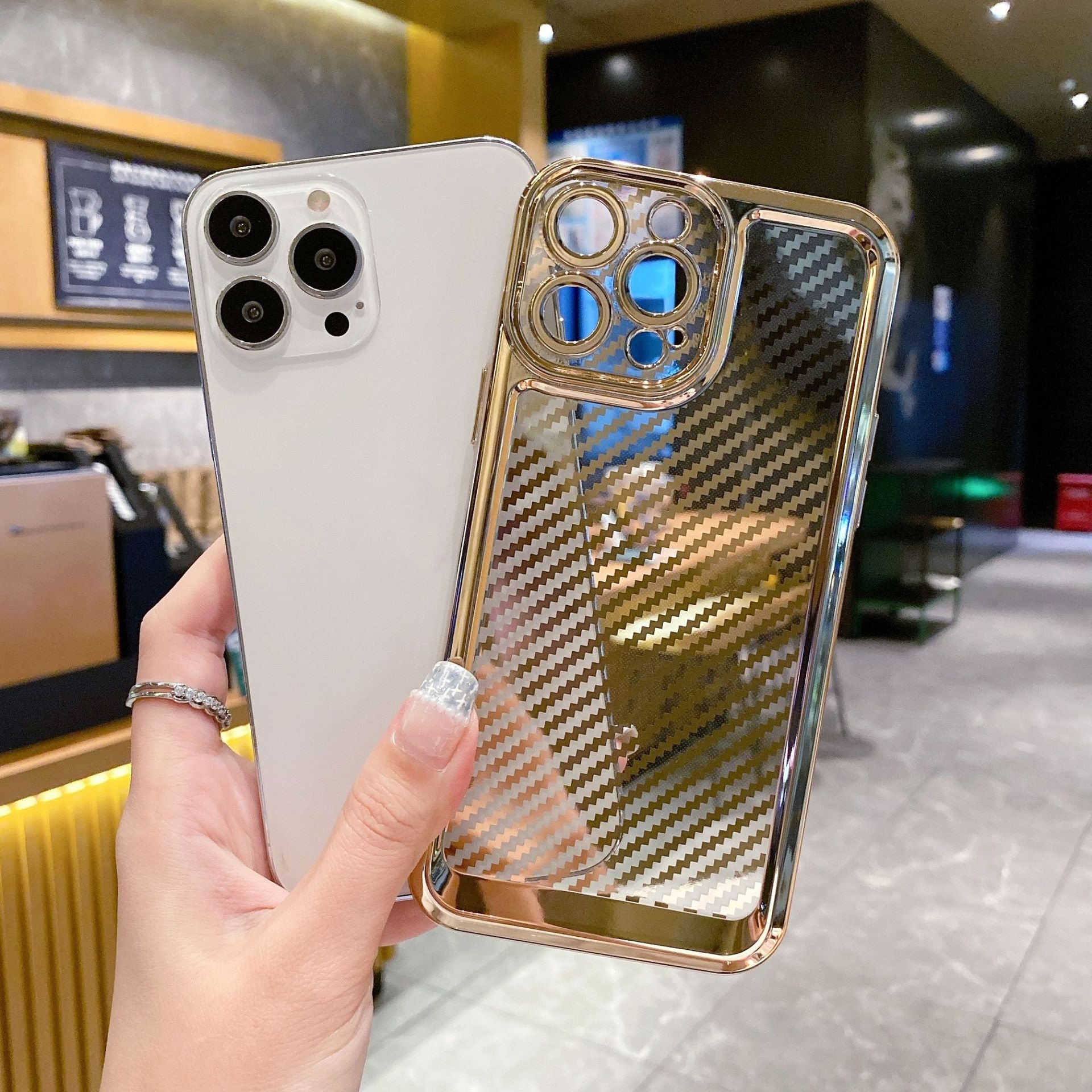 Electroplated Phone Case - Side View