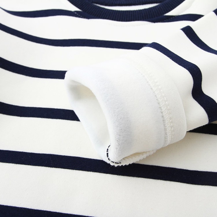 Striped Black and White Pullover
