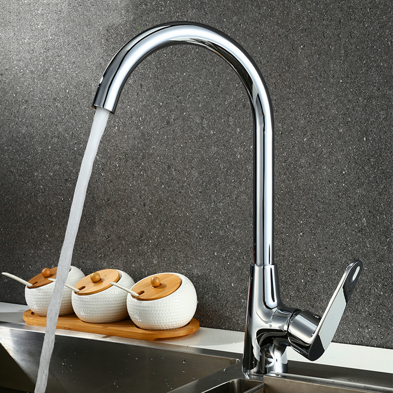 Kitchen Sink Faucet in Action