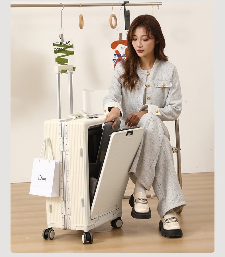 Aluminum Frame Luggage Image 11