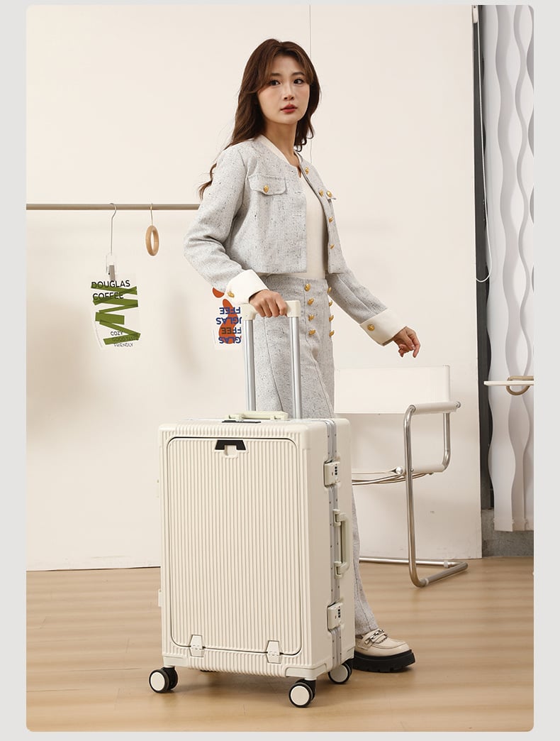 Aluminum Frame Luggage Image 4