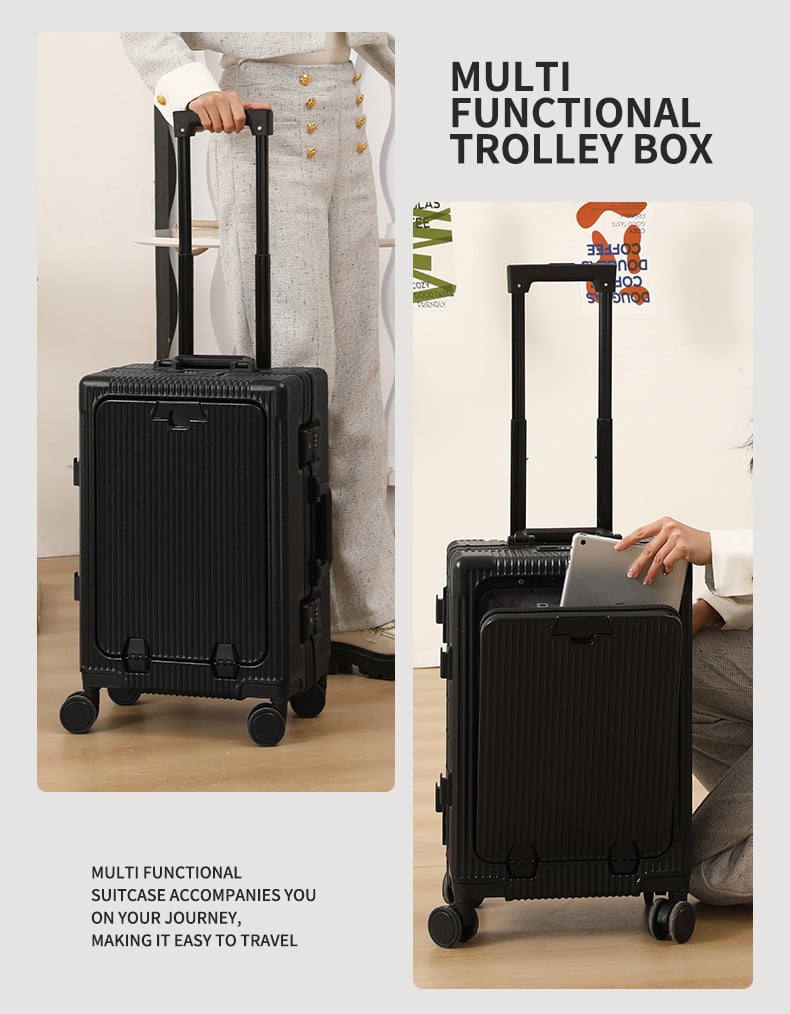 Aluminum Frame Luggage Image 8