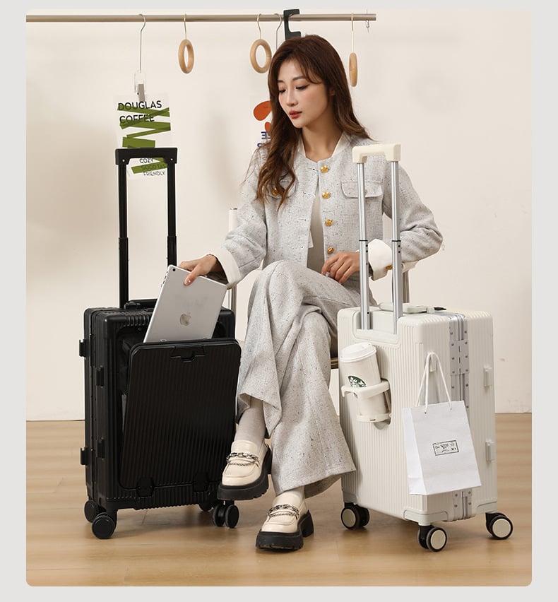 Aluminum Frame Luggage Image 14