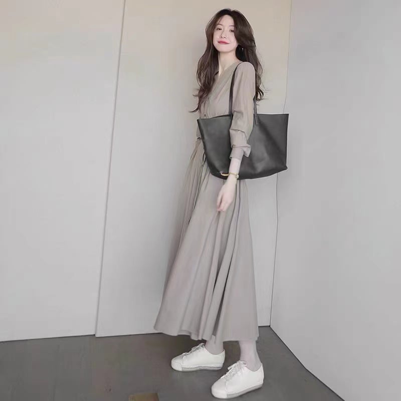 Dress in Gray Color