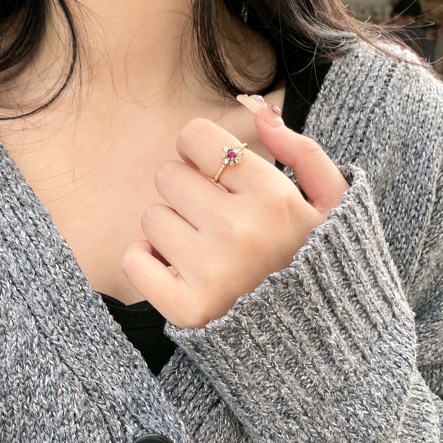 Garnet Ring 1