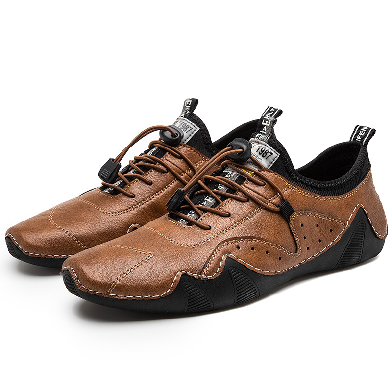 Men's Casual Leather Shoes Image 5
