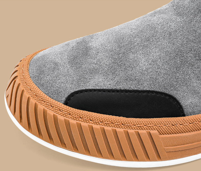 Thick Bottom Work Shoes Youth Booties - Top View
