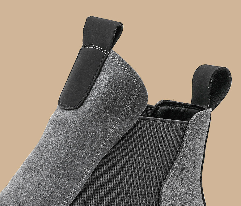 Thick Bottom Work Shoes Youth Booties - Side View