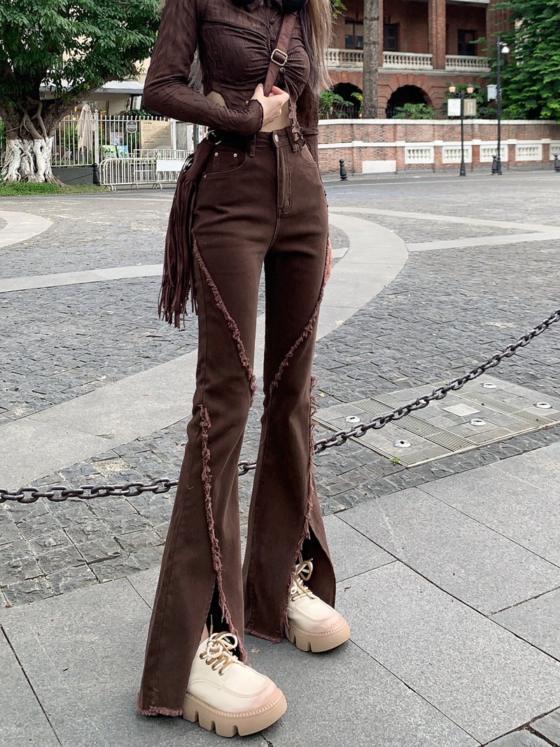 Rugged Slim Ragged Jeans - Image 1