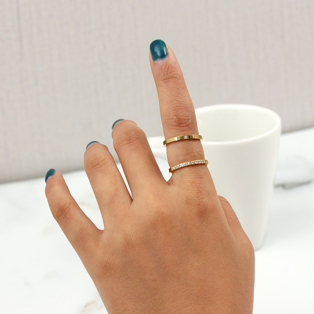 Sage Gold Ring Image 11
