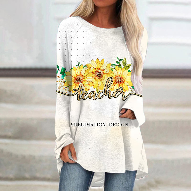 Vibrant Sunflower Print