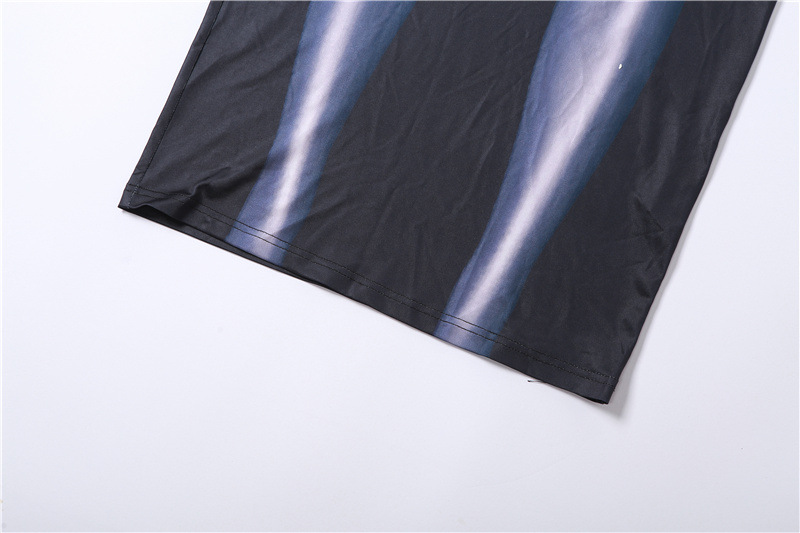 3D Body Print Dress Image 5