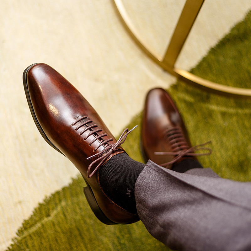 Formal Business Leather Shoes Side View