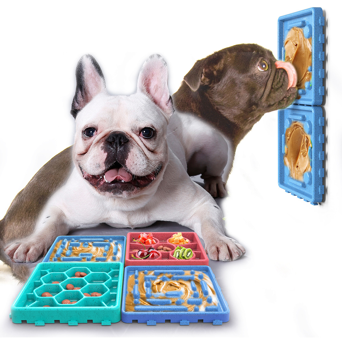 Dog Enjoying Lick Pad