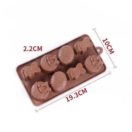 Silicone Baking Mold in Use
