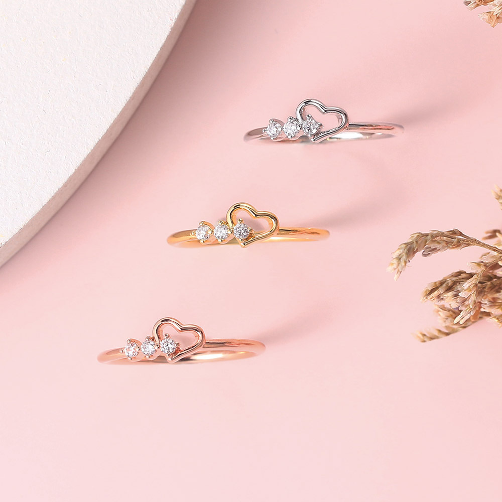 Heart-shaped Ring Image 8