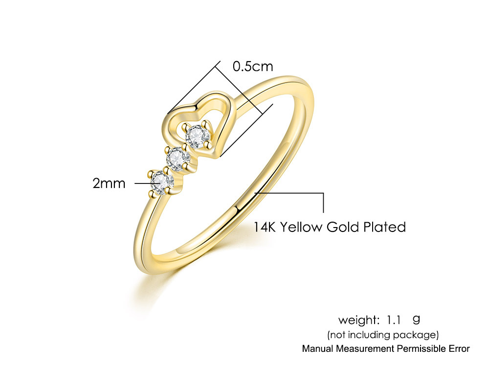 Heart-shaped Ring Image 7